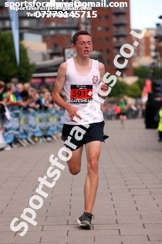 Simplyhealth Junior Great North Run. Photo: David T. Hewitson/Sports for All Pics